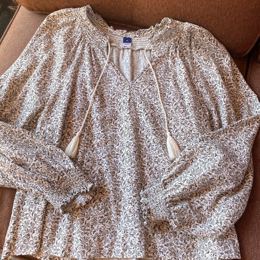 Boho Long Sleeve Blouse